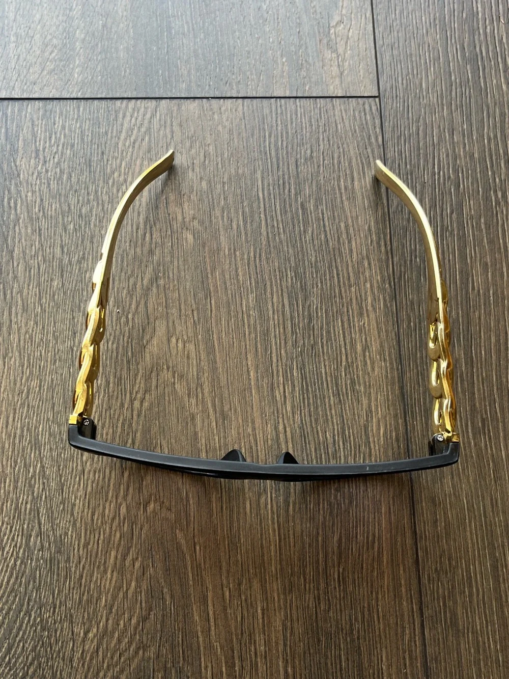 Black and Gold Sunglasses